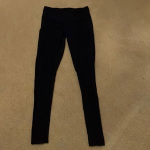 Navy Blue Lululemon Leggings with Pockets